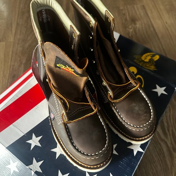 Men's Thorogood 6" Steel Toe Work Boot (U.S.A.) 804-4375 - Picture 4 of 9